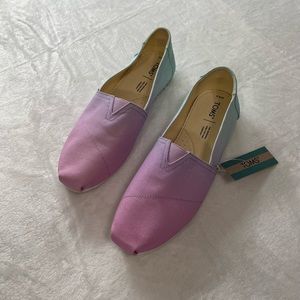 Toms Alpargata Shoes For Women Lavander/Sky Blue,NWT